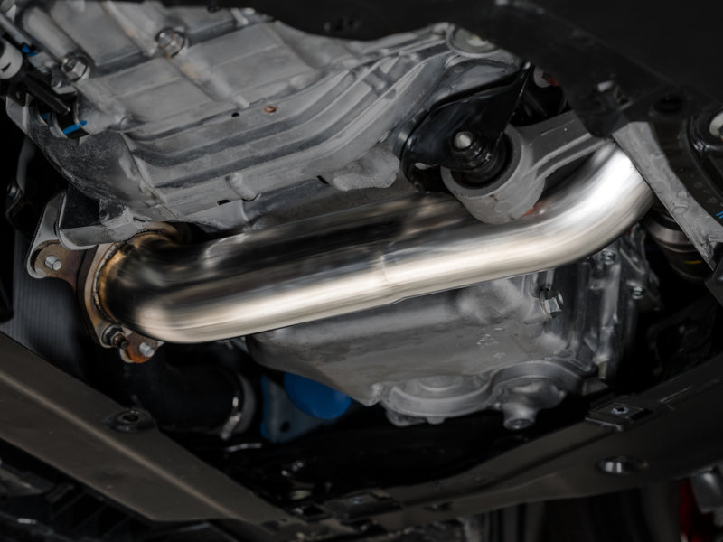 AWE Tuning 3020-52287 FITS 2023 Honda Civic Type R FL5 Track Edition Exhaust w/ Triple Chrome Silver Tips