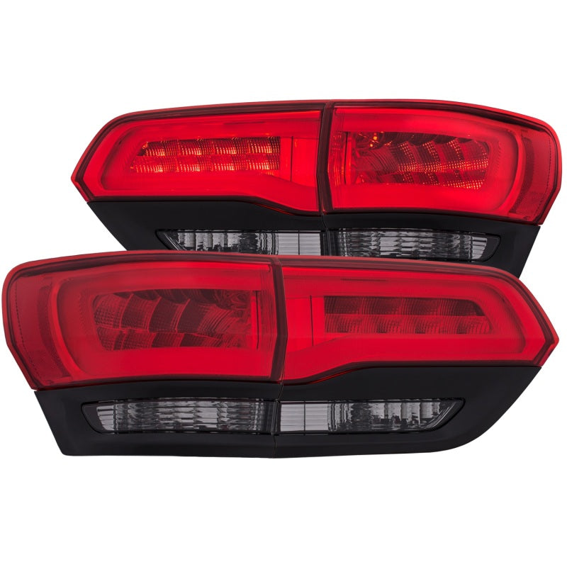 ANZO 311269 FITS: 2014-2016 Jeep Grand Cherokee LED Taillights Red/Smoke