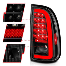 Load image into Gallery viewer, ANZO 311411 FITS 00-06 Toyota Tundra LED Taillights w/ Light Bar Black Housing Clear Lens