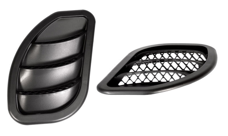 Daystar KJ71048BK FITS 2007-2018 Jeep Wrangler JK Hood Side Vent Kit Right and Left Black Pair