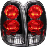 ANZO 211039 FITS: 1996-2000 Chrysler Voyager Taillights Black