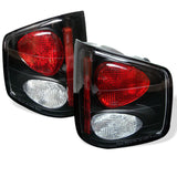 SPYDER 5001887 - Spyder Chevy S10 94-04/GMC Sonoma 94-04/Isuzu Hombre 96-00 Euro Tail Lights Blk ALT-YD-CS1094-BK