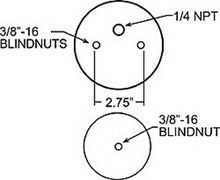 Load image into Gallery viewer, Firestone 9000 - Ride-Rite Replacement Bellow 110/70 264mm (For Kit PN 2377 / 2320 / 2379) (W21760)