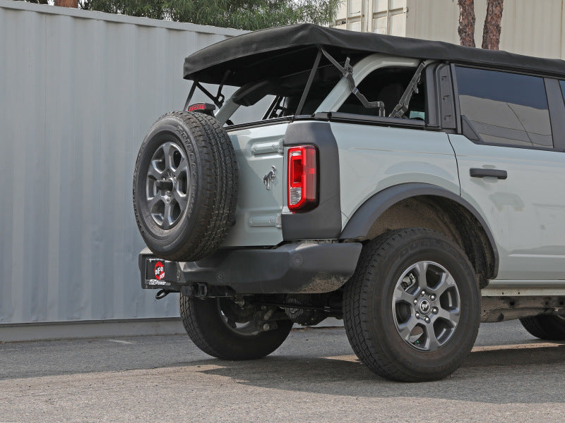 aFe 49-43135 FITS Apollo GT Series 3in 409SS Cat-Back Ford Bronco 2021 L4 2.3L/V6 2.7L - Polished