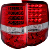 ANZO 311022 FITS 2004-2008 Ford F-150 LED Taillights Red/Clear