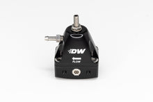 Load image into Gallery viewer, DeatschWerks 6-1001-FRB - DWR1000iL In-Line Adjustable Fuel Pressure Regulator Black