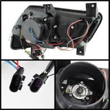SPYDER 5074188 - Spyder Dodge Charger 11-14 Projector Headlights HalogenLight Tube DRL Blk PRO-YD-DCH11-LTDRL-BK