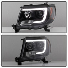 Load image into Gallery viewer, SPYDER 5084514 - Spyder Toyota Tacoma 05-11 Projector HeadlightsLight Bar DRLBlack PRO-YD-TT05V2-LB-BK