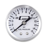 Mr Gasket 1561  -  Mr. Gasket Fuel Press Gauge 0-15 Psi
