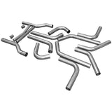 Flowmaster 15936 FITS 15936 - U-Fit Dual Kit 2.50 In. Almnzd