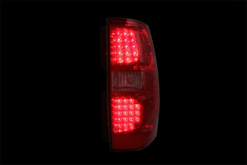 ANZO 311143 FITS 2007-2013 Chevrolet Avalanche LED Taillights Red/Clear