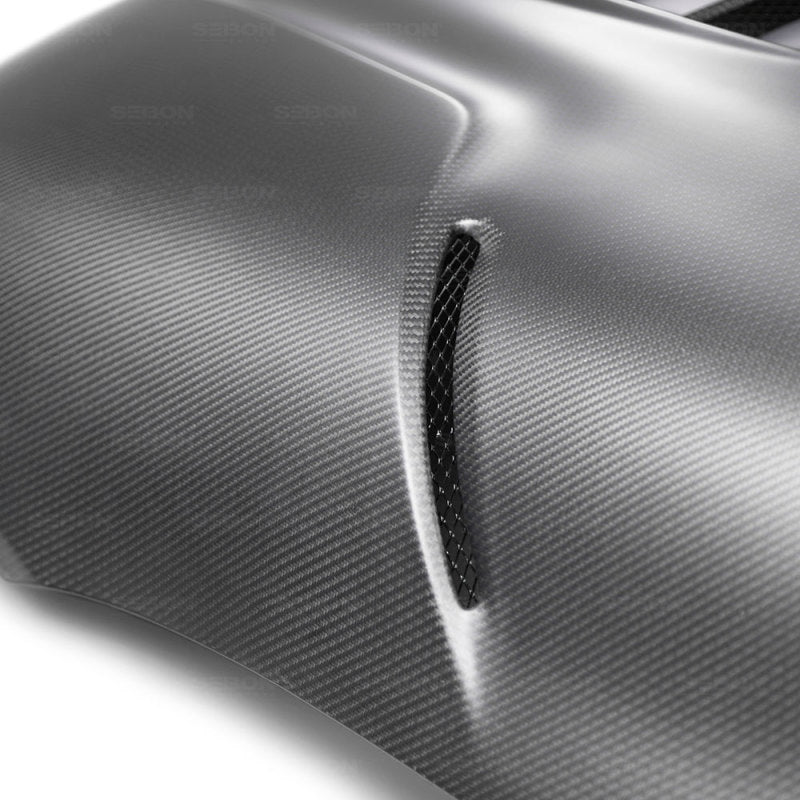 Seibon HD20TYSUP-TS-DRY FITS 2020 Toyota GR Supra TS-Style Dry Carbon Fiber Hood