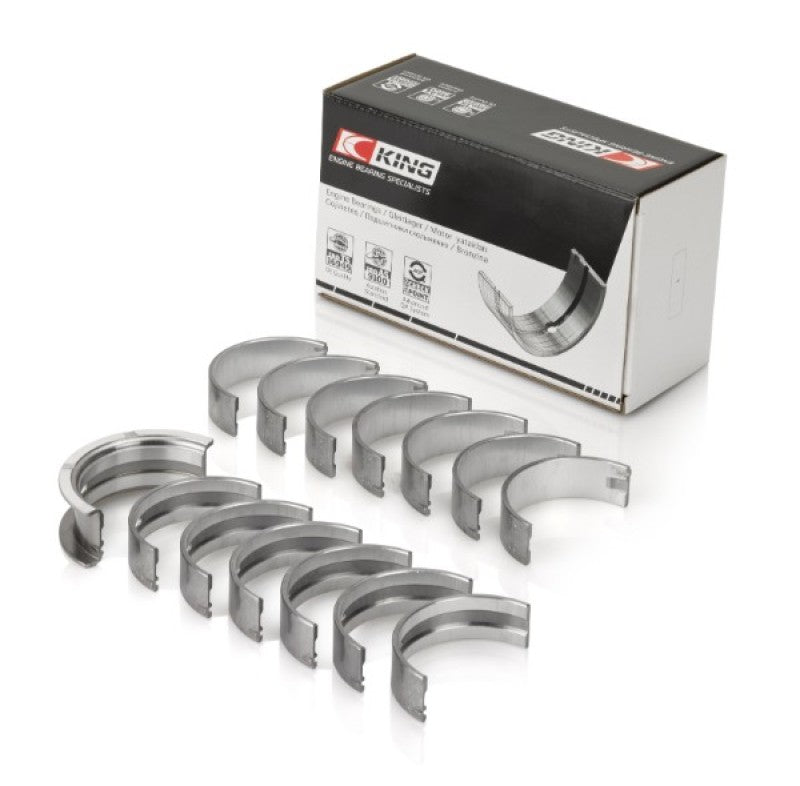 King BMW N55B30A/N53B30A/N52B30A (Size 0.25 Oversized) Main Bearing Set - free shipping - Fastmodz