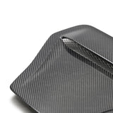 Seibon HDS17HDCVR FITS 2017+ Honda Civic Type R OE-Style Carbon Fiber Hood Scoop