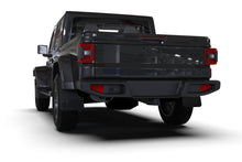 Load image into Gallery viewer, Rally Armor MF104-BLK-GRY FITS: FITS 19-23 Jeep JT Gladiator Mojave/Rubicon Black Mud Flap w/ Grey Logo