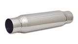 Vibrant 1795 FITS SS Resonator (Standard Design) 3in Inlet/Outlet x 18in Long