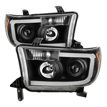 Load image into Gallery viewer, SPYDER 9027888 - Xtune Toyota Tundra 07-13 LED Light Bar Projector Headlights Black PRO-JH-TTU07-LED-BK