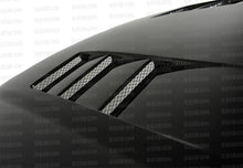 Load image into Gallery viewer, Seibon HD9900HDCV-TS FITS 99-00 Honda Civic (EM1/EJ6/7/8/EK9) TS-Style Carbon Fiber Hood