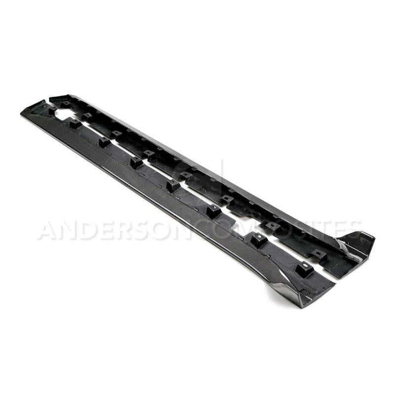 Anderson Composites AC-SS15MU350 FITS 15-17 Ford Shelby GT350 Rocker Panel Splitter