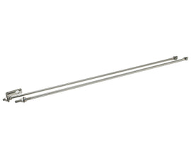 Kentrol 30517 FITS 72-86 Jeep CJ Strut Rod KitPolished Silver