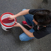 Load image into Gallery viewer, Chemical Guys DIRTTRAP02 - Cyclone Dirt Trap Car Wash Bucket InsertRed