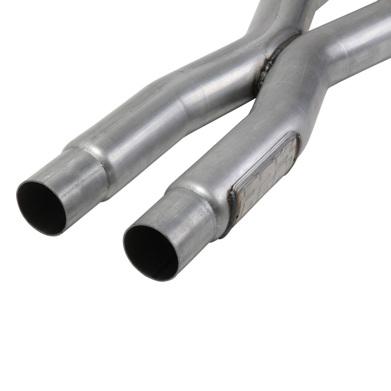 BBK 1818 FITS 15-20 Ford Mustang GT 5.0L Resonator Delete X-Pipe (For Use w/Shorties Or Stock Manifolds)