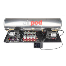 Load image into Gallery viewer, Ridetech RidePro E5 Air Ride Control System 5Gal Dual Compressor AirPod Hi-Flow Big Red 3/8in Valves