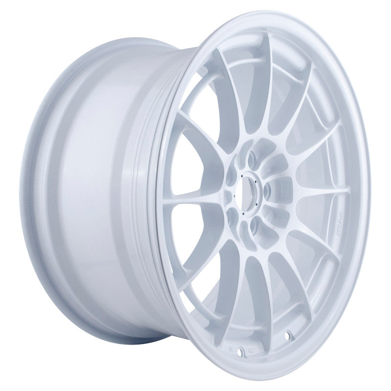 Enkei 3658956540WP - NT03+M 18x9.5 5x114.3 40mm Offset 72.6mm Bore Vanquish White Wheel (MOQ of 40)