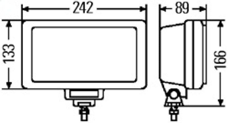 Hella H12300021 - Spotlight 1NE