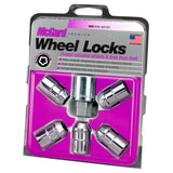 McGard 24538 FITS Wheel Lock Nut Set - 5pk. (Cone Seat) 1/2-20 / 3/4 &13/16 Dual Hex / 1.46in. Length - Chrome