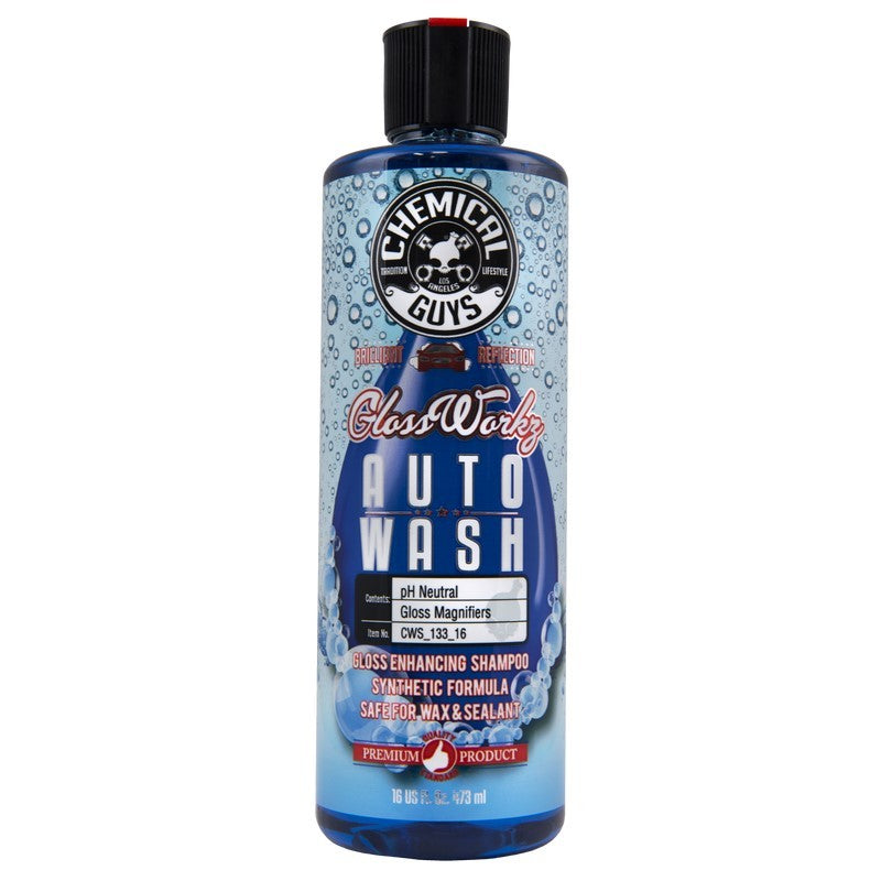 Chemical Guys CWS_133_16 - Glossworkz Gloss Booster & Paintwork Cleanser Shampoo16oz