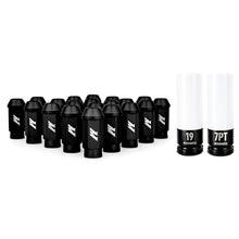 Load image into Gallery viewer, Mishimoto MMLG-15-20LBK - Aluminum Locking Lug Nuts M12x1.5 20pc Set Black