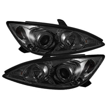 Load image into Gallery viewer, SPYDER 5064325 - Spyder Toyota Camry 02-06 Projector Headlights LED Halo LED Smoke High H1 Low H1 PRO-YD-TCAM02-HL-SM