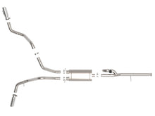 Load image into Gallery viewer, aFe 49-34132-P FITS Gemini XV 3in 304SS CB Exhaust w/ Cutout 14-19 GM Trucks 4.3/5.3L w/ Pol Tips - CrewCab/Extended
