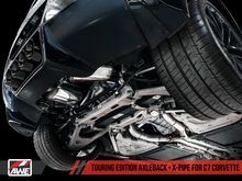 Load image into Gallery viewer, AWE Tuning 3020-43081 FITS 14-19 Chevy Corvette C7 Z06/ZR1 Track Edition Axle-Back Exhaust w/Black Tips