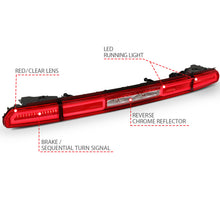 Load image into Gallery viewer, ANZO 321348 FITS 08-10 Dodge Challenger LED TaillightsRed/Clear w/Sequential Turn Signal