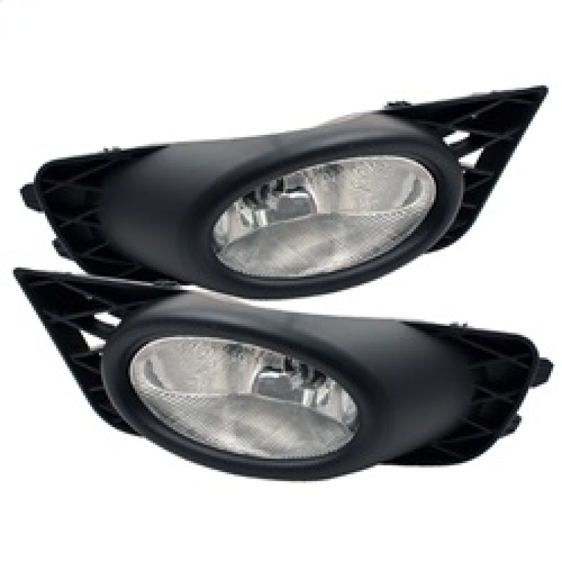 SPYDER 5020697 - Spyder Honda Civic 09-11 4Dr OEM Fog Lights W/Switch- Clear FL-CL-HC09-4D-C