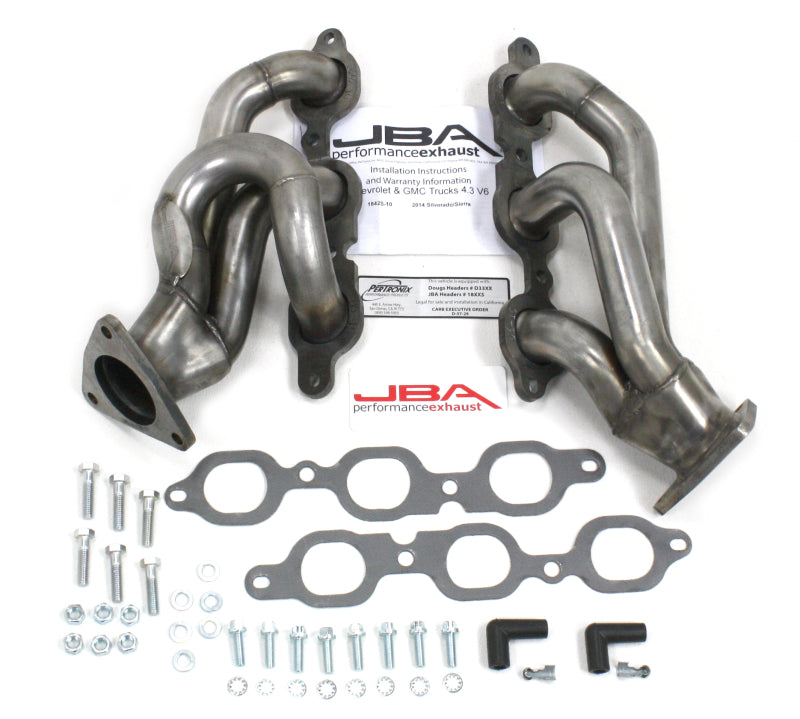 JBA 1842S-10 - 14-20 GM Truck 4.3L V6 1-5/8in Primary Raw 409SS Cat4Ward Header