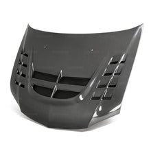 Load image into Gallery viewer, Seibon HD0305MITEVO8-CWII FITS 03-07 Mitsubishi Evo 8 &amp; 9 CW II Carbon Fiber Hood