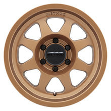 Load image into Gallery viewer, Method Wheels MR70178560900 - Method MR701 17x8.5 0mm Offset 6x5.5 106.25mm CB Method Bronze Wheel