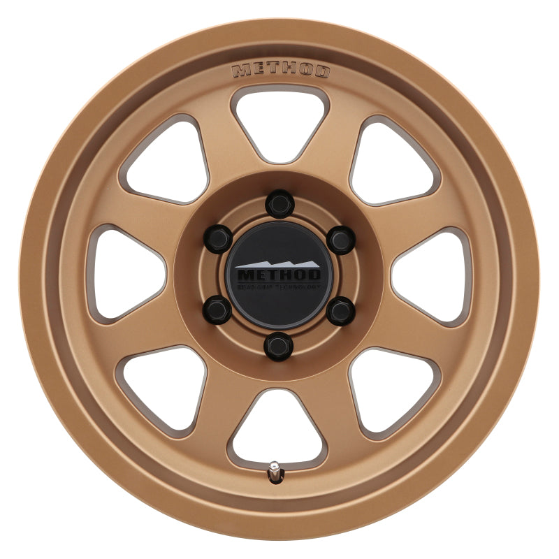Method Wheels MR70168060900 - Method MR701 16x8 0mm Offset 6x5.5 106.25mm CB Method Bronze Wheel