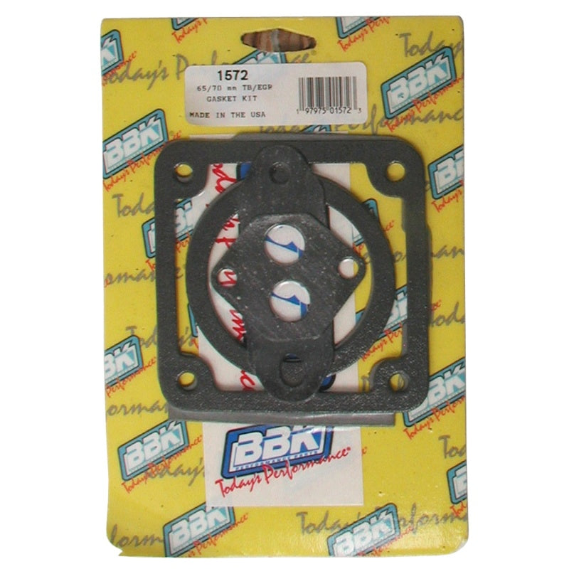 BBK 1572 FITS 86-93 Mustang 5.0 65 70mm Throttle Body Gasket Kit