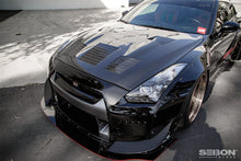 Load image into Gallery viewer, Seibon HD0910NSGTR-GT FITS 09-12 Nissan GTR R35 GT-Style Carbon Fiber Hood