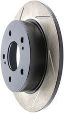 Load image into Gallery viewer, StopTech Power Slot 2/94-98 240SX 5 Lug Slotted Rear Right Rotor