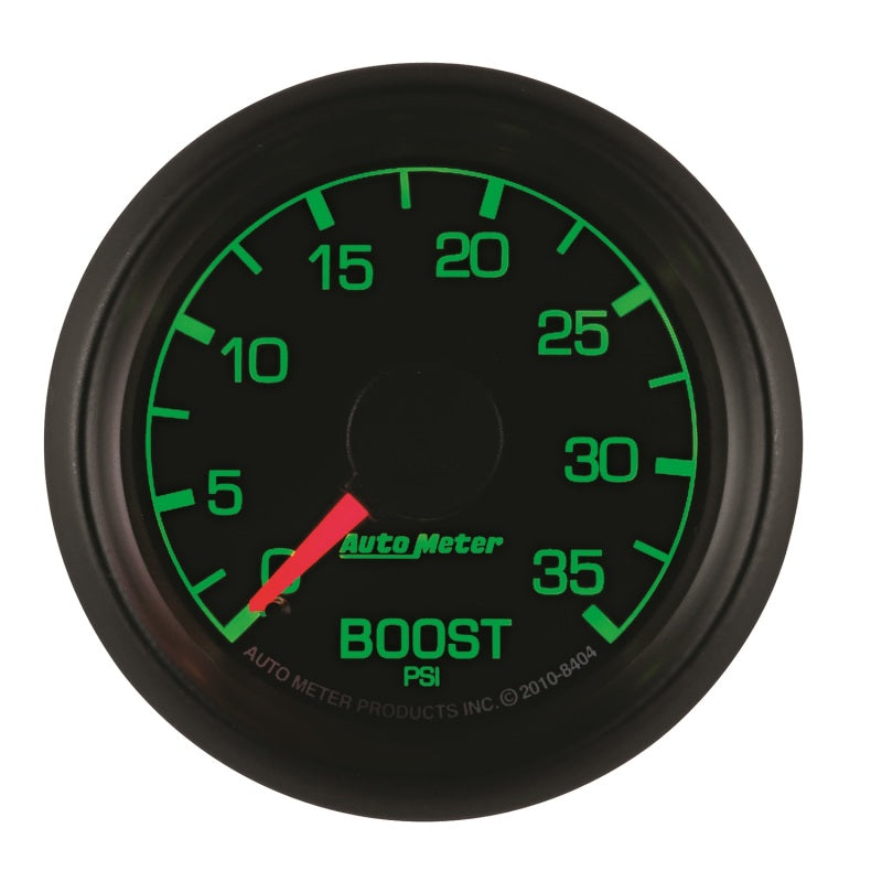 AutoMeter 8404 - Autometer Factory Match Ford 52.4mm Mechanical 0-35 PSI Boost Gauge