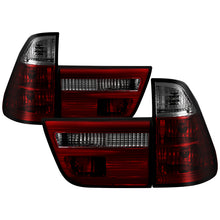 Load image into Gallery viewer, SPYDER 5000842 - Spyder BMW E53 X5 00-06 4PCS Euro Style Tail Lights- Red Smoke ALT-YD-BE5300-RS