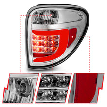 Load image into Gallery viewer, ANZO 311367 FITS 2004-2007 Dodge Grand Caravan LED Tail Lights w/ Light Bar Chrome Housing Clear Lens