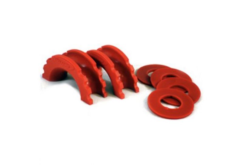 Daystar KU70057RE - D-Ring Isolator and Washers Red