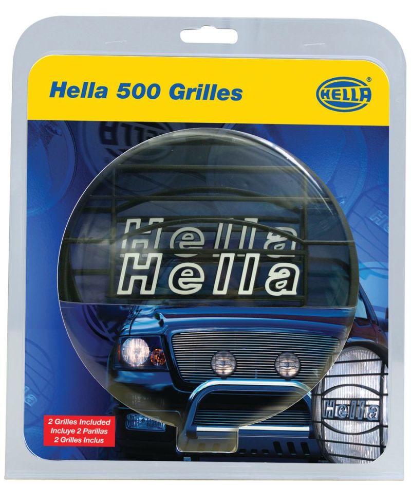 Hella 165530801 FITS 500 Grille Cover (Pair)