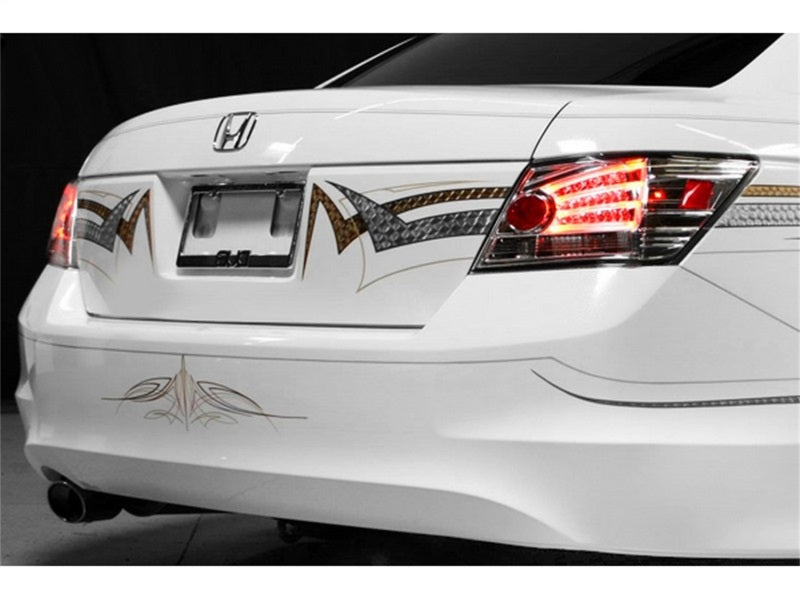 SPYDER 5032621 - Spyder Honda Accord 08-12 4DR LED Tail Lights Black ALT-YD-HA08-4D-LED-BK